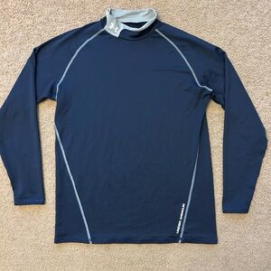 Under Armour Men's Navy Compression Shirt Top Size XL